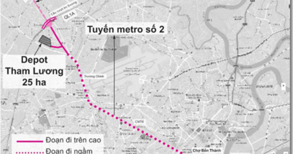 TP Hồ Chí Minh: Tuyến metro số 2 sẽ khởi công giữa năm 2022