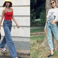 Phối quần jeans xuống phố đẹp như sao Việt
