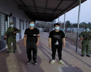 Bình Phước: Bắt giữ hai người Trung Quốc vượt biên trái phép 