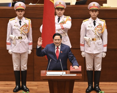 Đồng chí Phạm Minh Chính được bầu giữ chức Thủ tướng Chính phủ