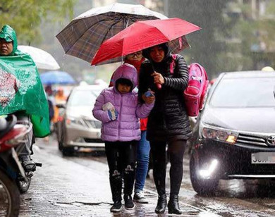 Dự báo thời tiết ngày 9/4/2021: Hà Nội có mưa rào, trời lạnh