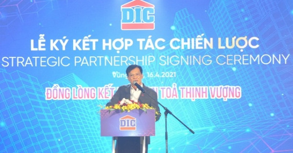 Tập đoàn DIC ký hợp tác chiến lược toàn diện với 20 đối tác