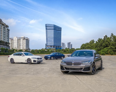 BMW 5 Series mới chính thức ra mắt tại Việt Nam. 