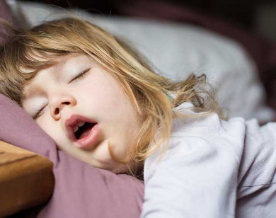 Khắc phục tình trạng ngủ ngáy ở trẻ?