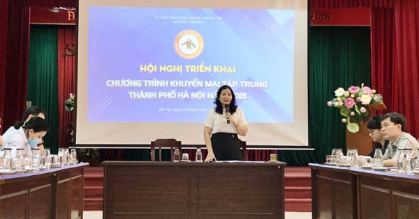 Khuyến mại tập trung TP Hà Nội 2021: Hỗ trợ doanh nghiệp kết nối, kích cầu tiêu dùng nội địa