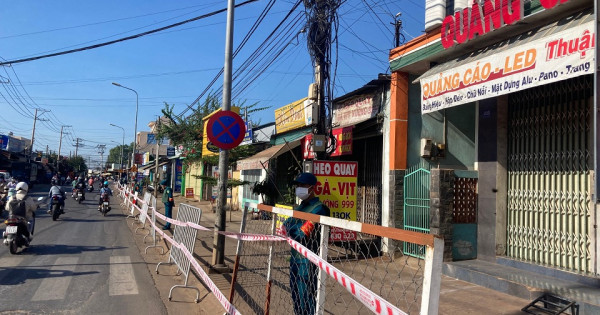 Đồng Nai: TP Long Khánh truy vết được 13 người F1 bệnh nhân vừa bị dương tính covid -19