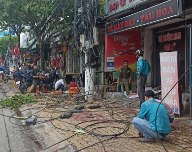Viettel Bình Dương: Cháy cáp viễn thông là do chập điện