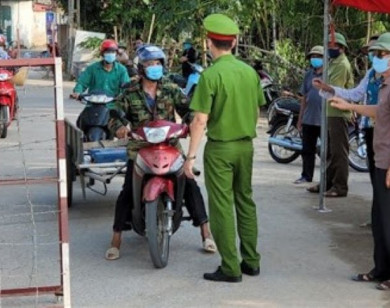 Cách ly xã hội huyện Thuận Thành từ 14h chiều ngày 09/5/2021