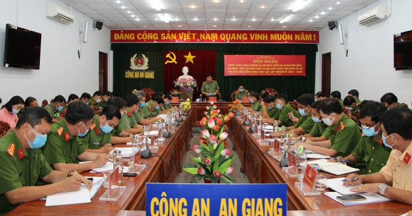 Công an An Giang nỗ lực đảm bảo an toàn cho công tác bầu cử