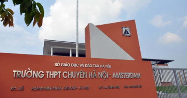 Hà Nội: Tuyển 200 học sinh lớp 6 vào trường Amsterdam