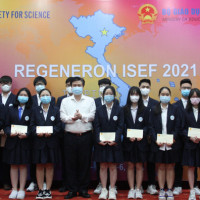 Học sinh Việt Nam đoạt giải ba Hội thi Khoa học Kỹ thuật quốc tế 2021