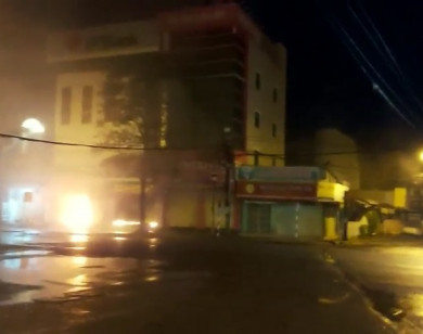 Cháy lớn tại VPBank Kiên Giang