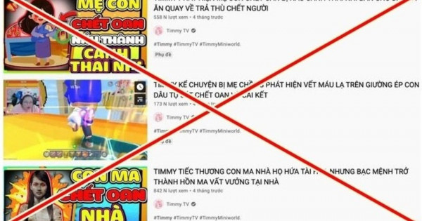 Kênh YouTube Timmy TV bị phạt 15 triệu đồng và yêu cầu "xóa xổ"