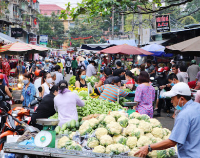 TP Hồ Chí Minh: Nguồn hàng dồi dào, người dân không nên mua đồ dự trữ