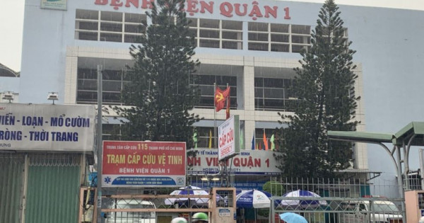 TP Hồ Chí Minh: Bệnh viện Quận 1 tạm ngưng nhận bệnh nhân do có ca dương tính Covid-19