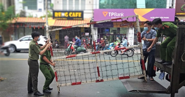 TP Hồ Chí Minh: Phong tỏa quán cơm tấm ở quận 1 vì liên quan Covid-19