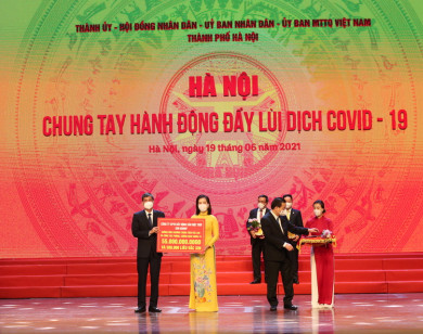 Tập đoàn Sun Group và nhiều doanh nghiệp đóng góp vào Quỹ vaccine Covid-19 của TP Hà Nội
