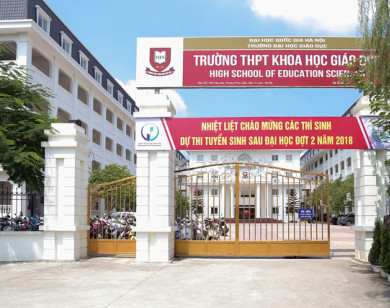 Trường THPT Khoa học Giáo dục công bố điểm trúng tuyển lớp 10