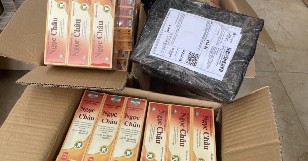 Thu giữ hàng nghìn hộp kem đánh răng giả mạo nhãn hiệu Ngọc Châu chuẩn bị bán ra thị trường