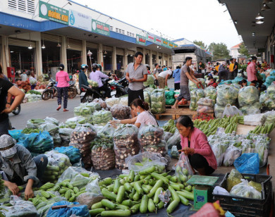 TP Hồ Chí Minh: Chợ đầu mối Hóc Môn tạm dừng hoạt động từ ngày 28/6