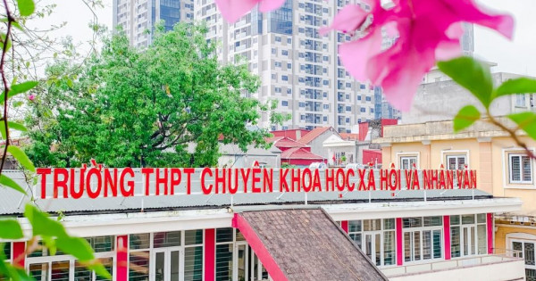 Trường chuyên Khoa học xã hội và nhân văn công bố điểm trúng tuyển lớp chất lượng cao