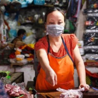 Chợ Hóc Môn ở TP Hồ Chí Minh mở cửa trở lại sau gần một tháng dừng hoạt động