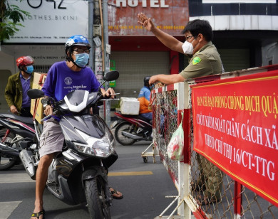 TP Hồ Chí Minh: Tiếp tục áp dụng Chỉ thị 16 đến hết ngày 1/8/2021