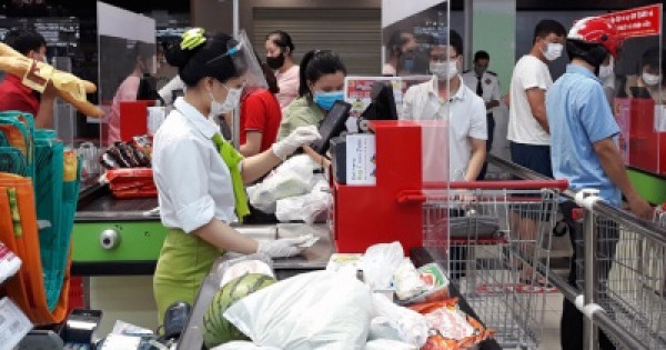 Siêu thị, chợ truyền thống tại Hà Nội: Nhiều biện pháp hay trong phòng, chống dịch Covid-19