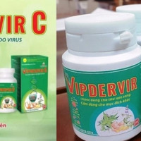 Trùng tên thuốc thử nghiệm điều trị Covid-19, thực phẩm chức năng Vipdervir-C bị yêu cầu phải đổi tên