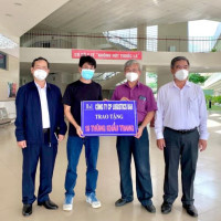 Công ty CP Logistics U&I tặng khẩu trang và Kid test nhanh Covid-19