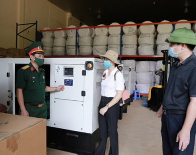 Xuất cấp trang thiết bị cho TP Hồ Chí Minh phòng chống dịch Covid-19