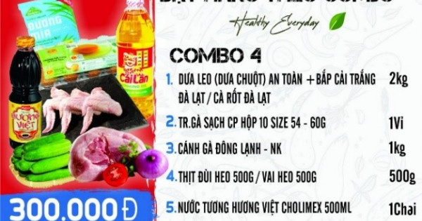 MM Mega Market giới thiệu Combo đi chợ giùm bạn