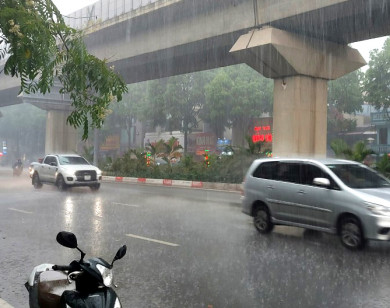 Dự báo thời tiết ngày 26/8/2021: Hà Nội có mưa to và dông