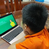 Hướng dẫn học sinh cấp 1 học trực tuyến trong thời gian Covid-19