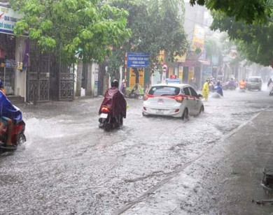 Dự báo thời tiết ngày 8/9/2021: Hà Nội mưa rất to và rải rác có dông