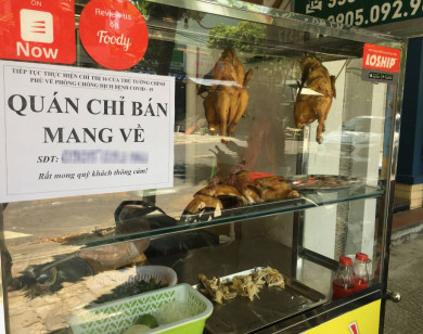 TP Hồ Chí Minh cho phép quán ăn hoạt động theo hình thức ''bán mang đi''