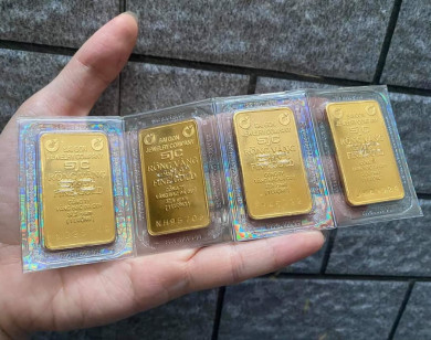 Giá vàng ngày 18/9/2021: Vàng SJC cao hơn vàng thế giới 7,6 triệu đồng/lượng