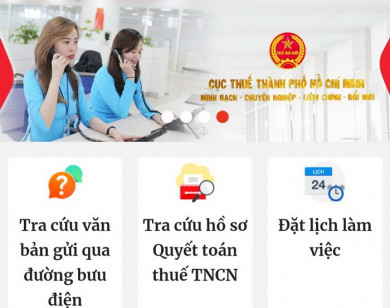 Cục Thuế TP Hồ Chí Minh ra mắt Cổng giao dịch điện tử với người nộp thuế