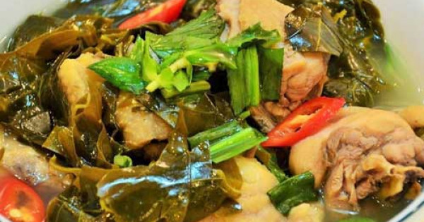 3 món canh lá giang tuyệt ngon