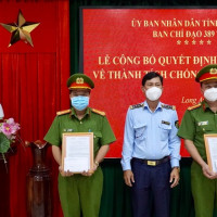 Long An: Khen thưởng vụ bắt giữ ma túy và thuốc lá ngoại rất lớn tại địa phương