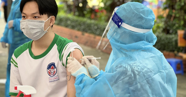 Dự kiến năm 2022, TP Hồ Chí Minh tiêm vaccine Covid-19 cho trẻ từ 3 tuổi