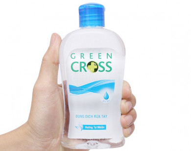 Đình chỉ lưu hành và thu hồi trên toàn quốc dung dịch rửa tay Green Cross