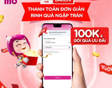 Dai-ichi Life Việt Nam tiếp tục triển khai chương trình ưu đãi hấp dẫn khi đóng phí qua Ví MoMo