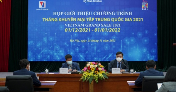 Sắp diễn ra "Tháng khuyến mại tập trung quốc gia" 2021