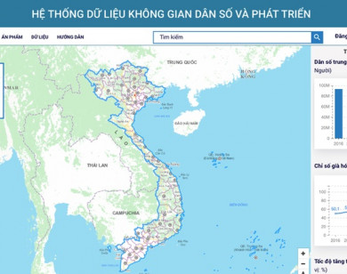 Chính thức ra mắt trang thông tin điện tử về dân số Việt Nam