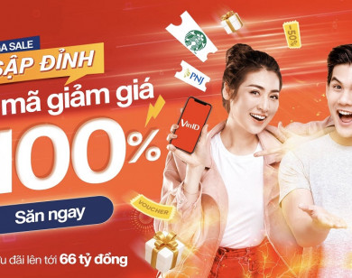 VinID ưu đãi giảm giá tới 100% trong lễ hội mua sắm cuối năm