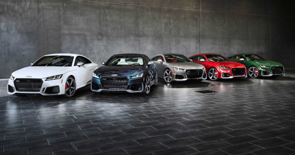 Audi TT RS Heritage Edition bản giới hạn có giá hơn 80.000 USD