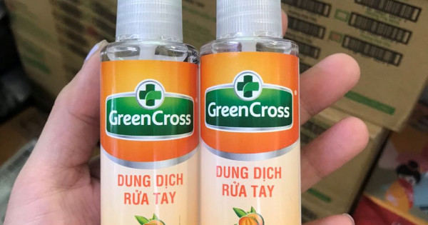 Thu hồi dung dịch rửa tay Green Cross trên toàn quốc vì không đạt chất lượng