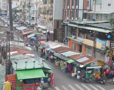 TP Hồ Chí Minh: Dự chấm dứt hoạt động chợ Tôn Thất Đạm trong quý II/2022