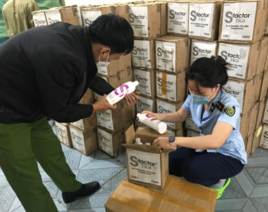 Phú Yên: Tạm giữ lô mỹ phẩm không có hóa đơn chứng từ có trị giá hàng tỉ đồng